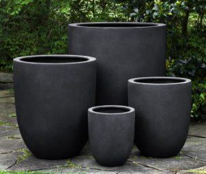 Campania International Fiber Clay Bradford Planter Urn/Planter Campania International Lead Lite Large 