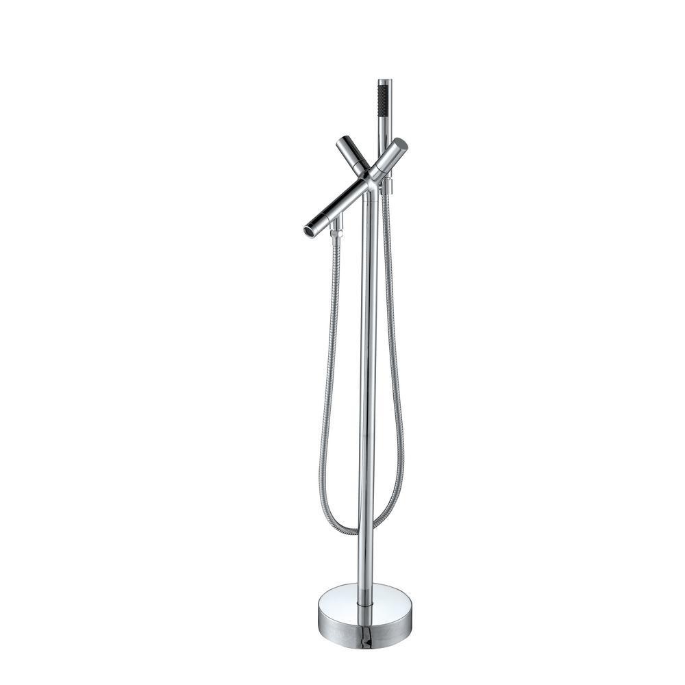 ANZZI Havasu Series FS-AZ0042CH Freestanding Faucet Tub Filler ANZZI 