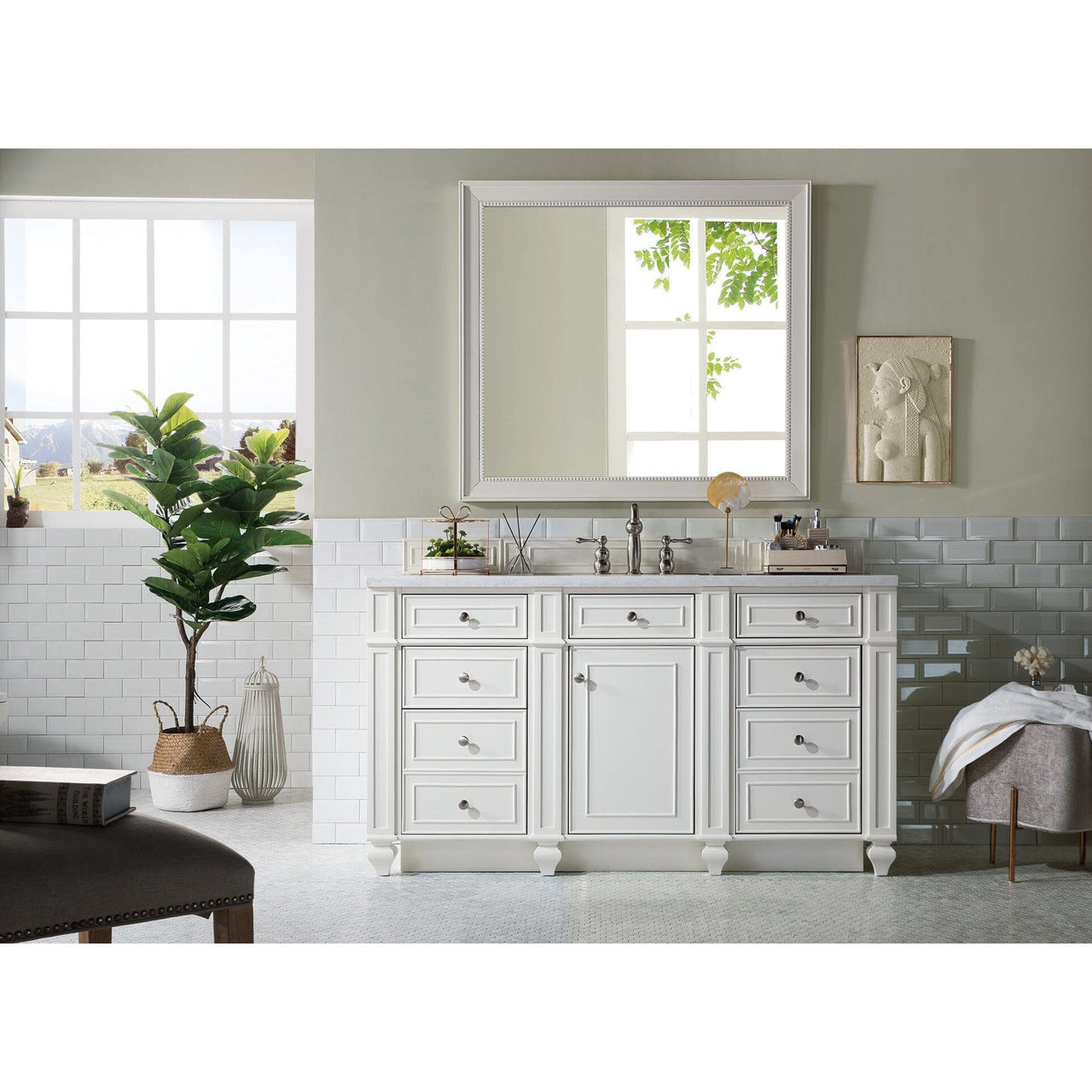 James Martin Bristol 60" Single Vanity Vanity James Martin 