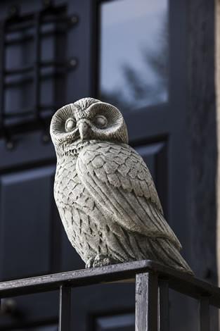 Campania International Cast Stone Night Owl Statuary Campania International 