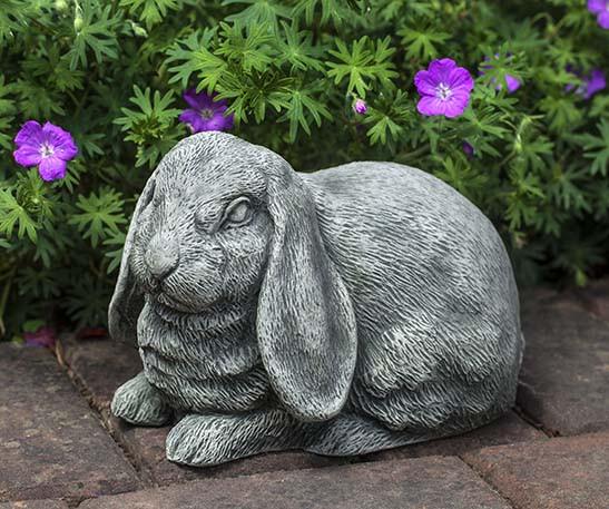 Campania International Cast Stone Lop-Eared Bunny Statuary Campania International 