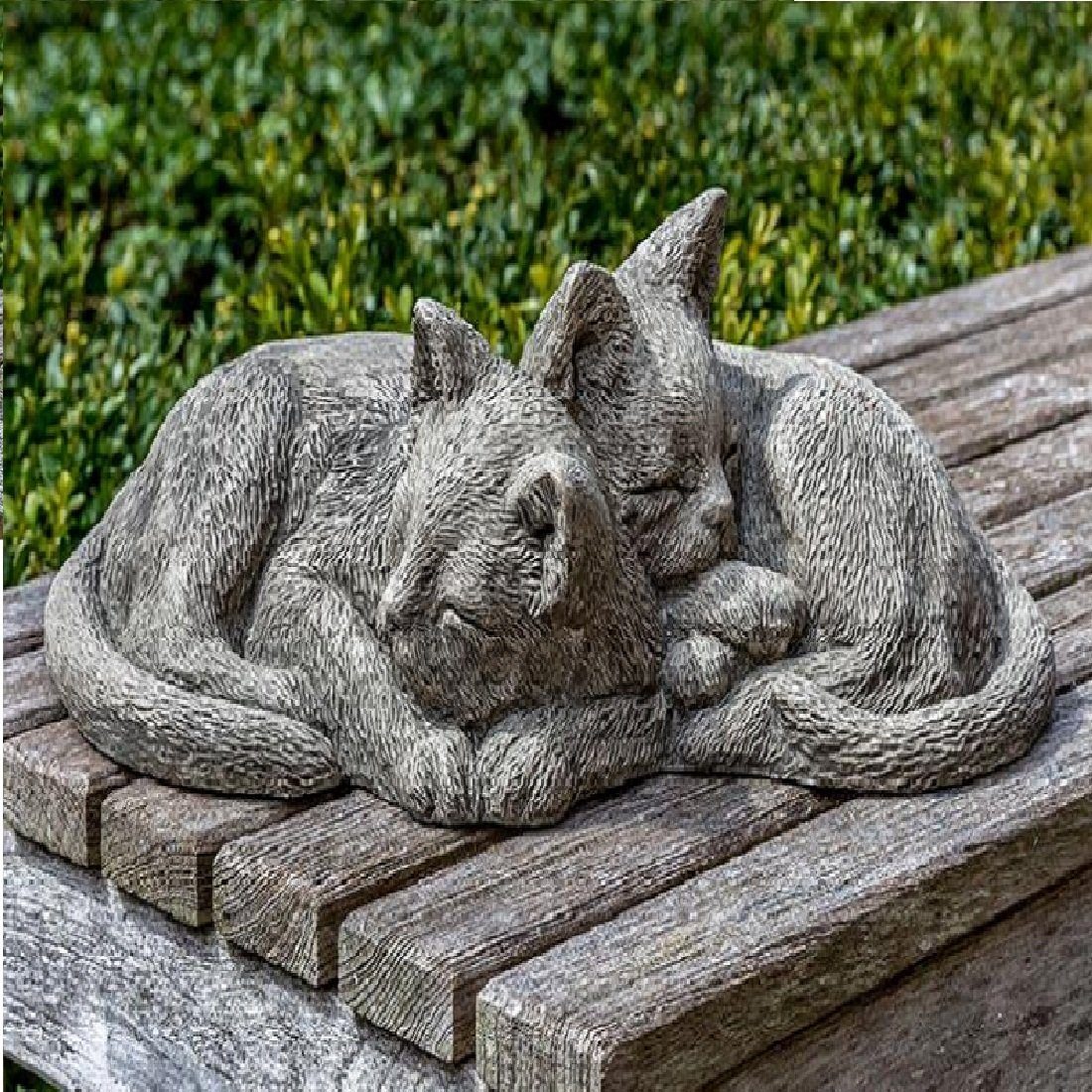 Campania International Cast Stone Nap Time Kittens Stone Series Campania International 