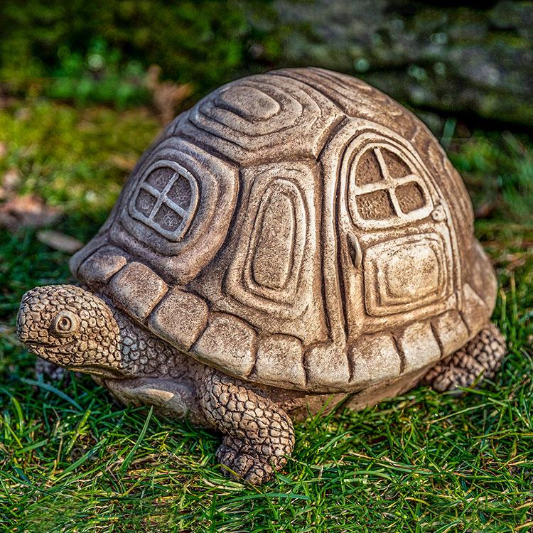 Campania International Cast Stone Traveling Turtle Stone Series Campania International 