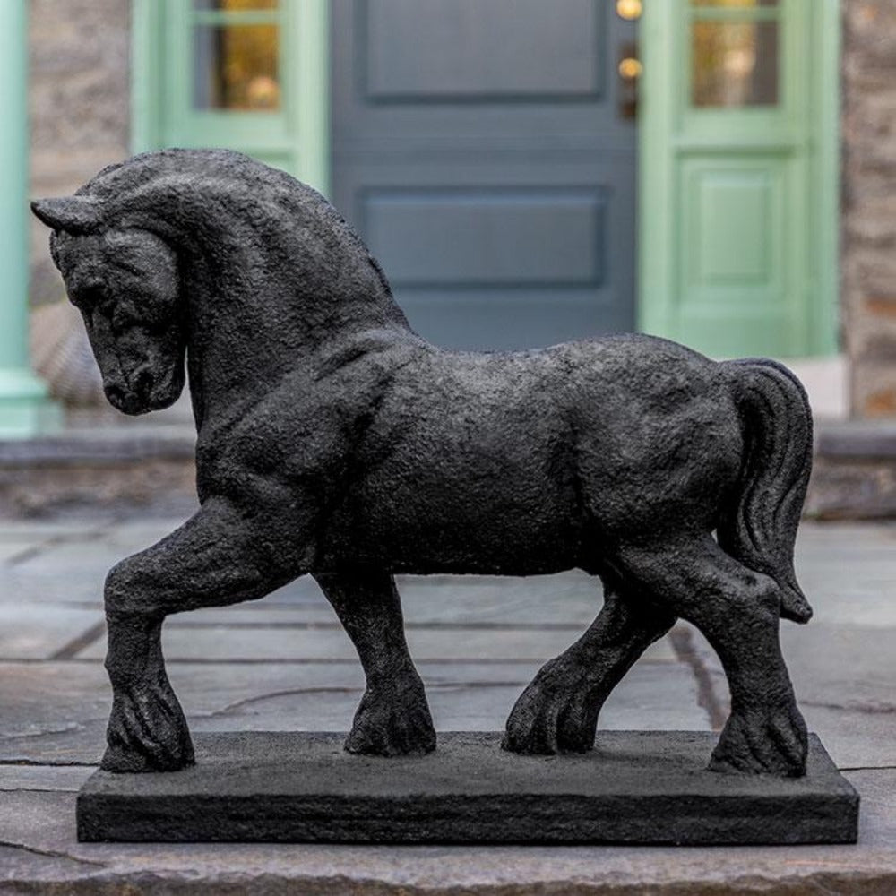 Campania International Cast Stone Roman Horse Stone Series Campania International 