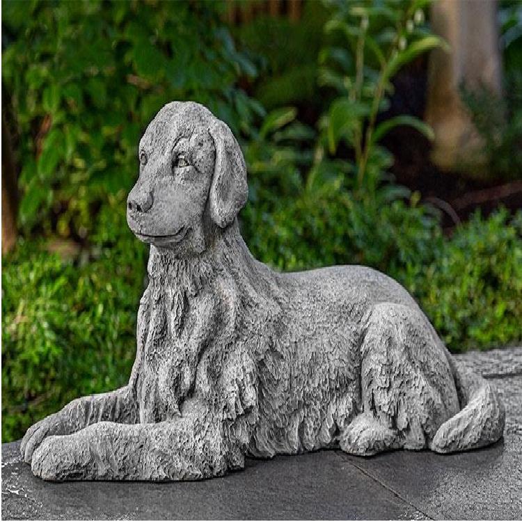Campania International Cast Stone Small Retriever Stone Series Campania International 