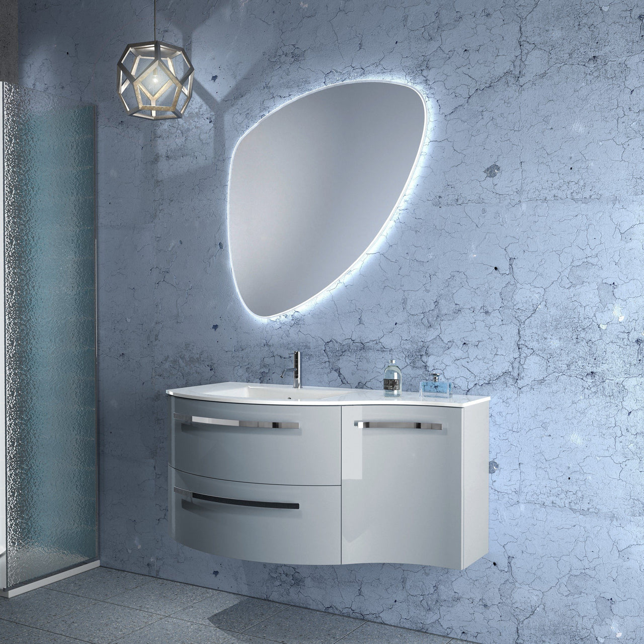 Latoscana Edmo Ambra AM43OPT1 Bathroom Vanity Latoscana 