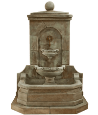 Thumbnail for Acquitaine Wall Outdoor Cast Stone Garden Fountain For Spout Fountain Tuscan 
