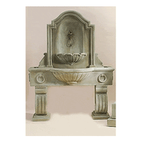 Thumbnail for Anduze Outdoor Cast Stone Garden Wall Fountain Tall For Spout Fountain Tuscan 
