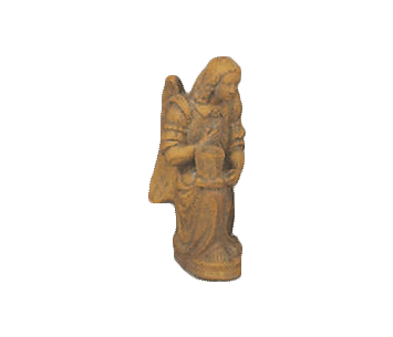 Angel Candle Holder Cast Stone Outdoor Asian Collection Wall Ornament Tuscan 