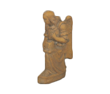 Angel Candle Holder Cast Stone Outdoor Asian Collection Wall Ornament Tuscan 