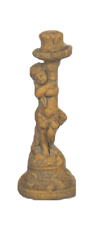 Angel Candlestick Cast Stone Outdoor Asian Collection Wall Ornament Tuscan 