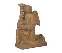 Thumbnail for Angel Gabriel Candleholders Cast Stone Outdoor Asian Collection Statues Tuscan 