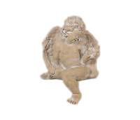 Thumbnail for Angel with Baby Birds Cast Stone Outdoor Asian Collection Statues Tuscan 