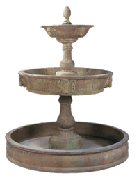 Thumbnail for Antica Courtyard Cast Stone Outdoor Garden Fountains Fountain Tuscan 