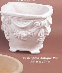Thumbnail for Aptos Antique Pot Cast Stone Outdoor Garden Planter Planter Tuscan 