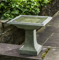 Thumbnail for Avery Cast Stone Outdoor Garden Birdbath BirdBath Campania International 