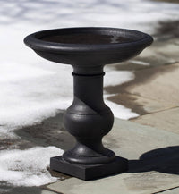 Thumbnail for Campania International Cast Stone Balustrade Birdbath BirdBath Campania International 