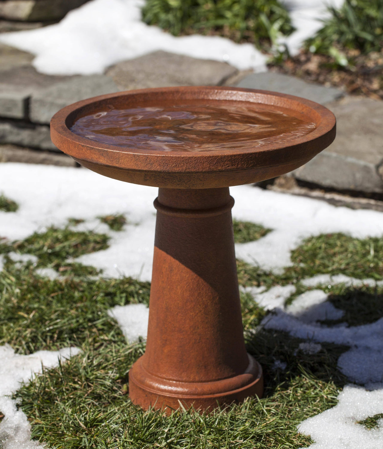 Campania International Cast Stone Sudbury Birdbath BirdBath Campania International 