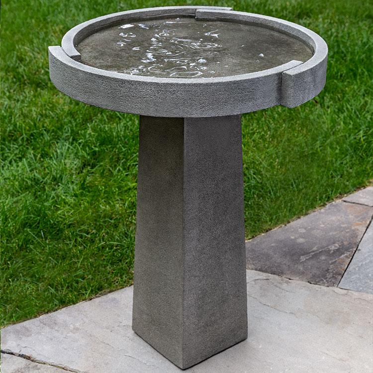 Campania International Cast Stone Concept Birdbath Birdbath Campania International 