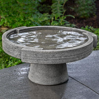 Thumbnail for Campania International Cast Stone Concept Birdbath, Low Birdbath Campania International 