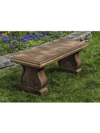 Thumbnail for Westland Cast Stone Outdoor Garden Bench Outdoor Benches/Tables Campania International 