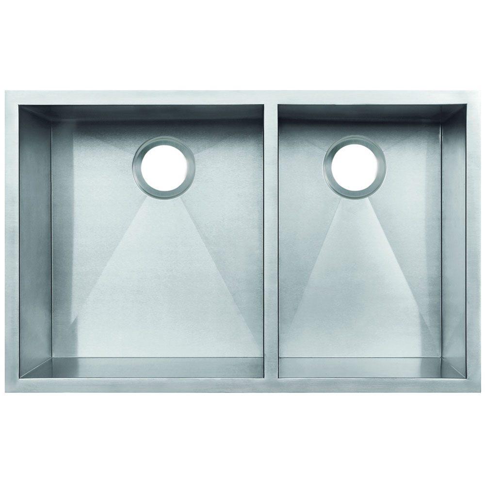 Gourmetier BGKUD321910DBNL Wishaw Undermount Double Bowl Kitchen Sink Kitchen Sink Kingston Brass Default Title 