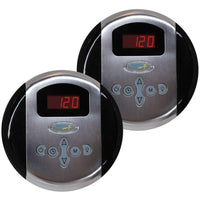 Thumbnail for SteamSpa RY450BN-A Royal 4.5 KW QuickStart Acu-Steam Bath Generator Package with Built-in Auto Drain in Brushed Nickel Steam Generators SteamSpa 