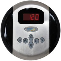 Thumbnail for SteamSpa Oasis 10.5 KW QuickStart Acu-Steam Bath Generator Package with Built-in Auto Drain in Polished Chrome Steam Generators SteamSpa 