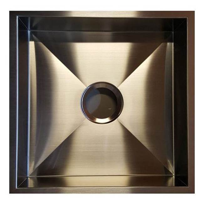 Cantrio Stainless Steel (SS304) 0 radius prep sink Steel Series Cantrio 