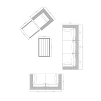 Thumbnail for 8-Piece Outdoor Pation Funiture Set Wicker Rattan Sectional Sofa Couch with Coffee Table Outdoor Furniture Casual Inc. 