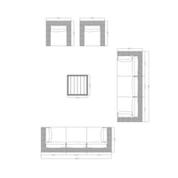 Thumbnail for 9-Piece Outdoor Pation Funiture Set Wicker Rattan Sectional Sofa Couch with Coffee Table Outdoor Furniture Casual Inc. 