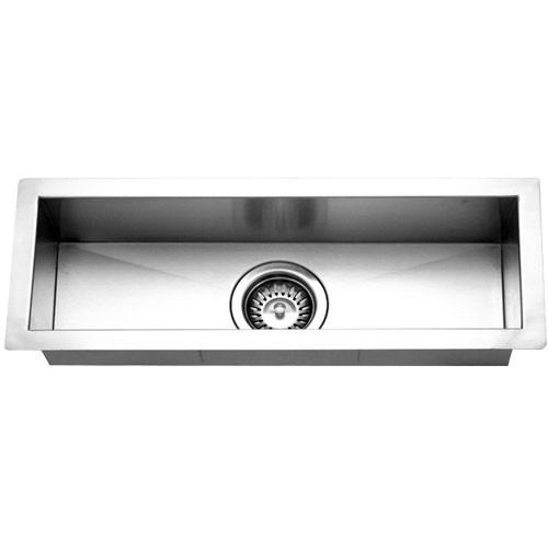 Houzer CTB-2385 Contempo Trough Series Undermount Stainless Steel Bar/Prep Sink Bar Sink - Undermount Houzer 