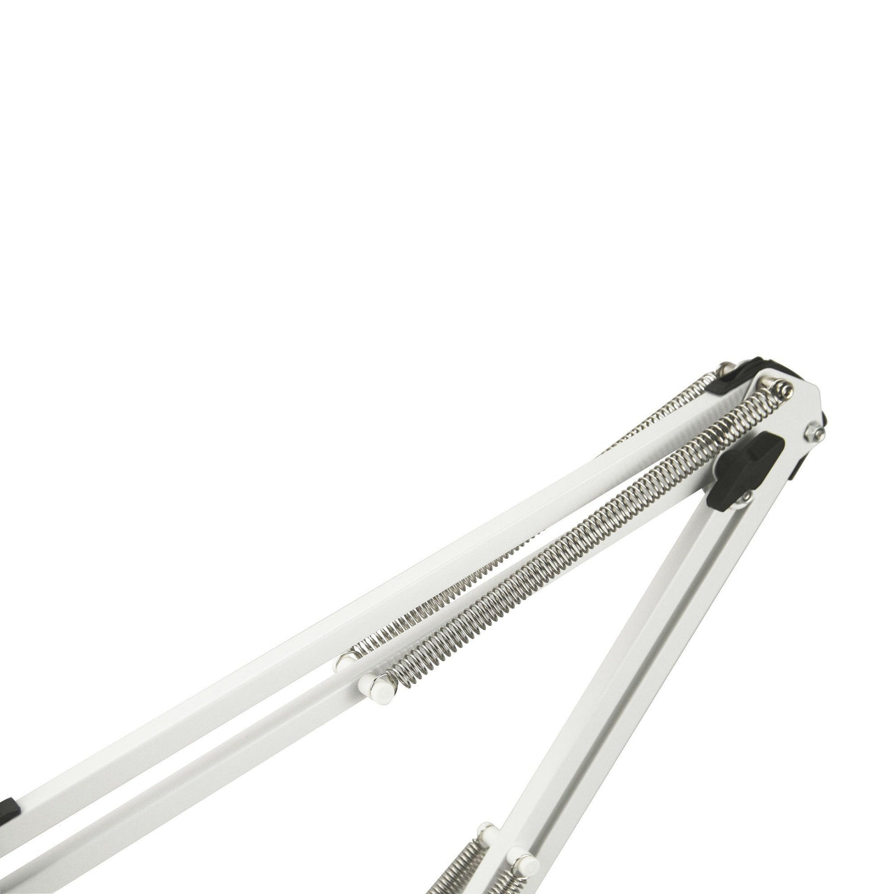 Dubois Magnifier LED Desk Light, White, Long Adjustable Arm with Enhanced Glass Magnification, Dimmable Ring Lighting for Office, Hobby, Home, or Personal Crafting Desk Lamps Canyon Home 