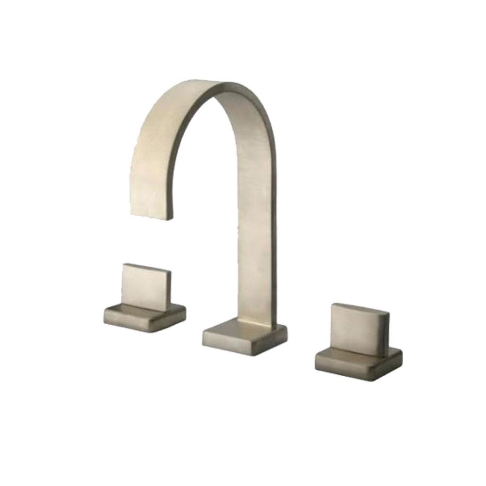 Latoscana 86PW102 Novello Roman Tub With Lever Handles in Brushed Nickel bathtub faucets Latoscana 