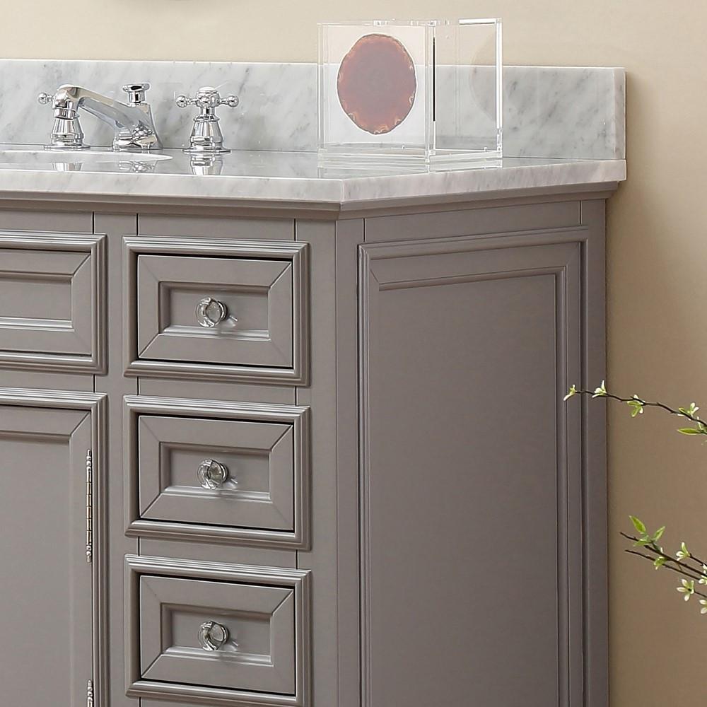 Derby 48" Cashmere Grey Single Sink Bathroom Vanity Only Vanity Water Creation 