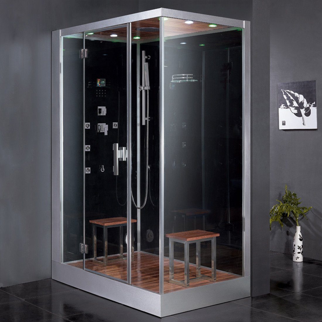 ARIEL Platinum DZ961F8 Steam Shower Steam Shower ARIEL 