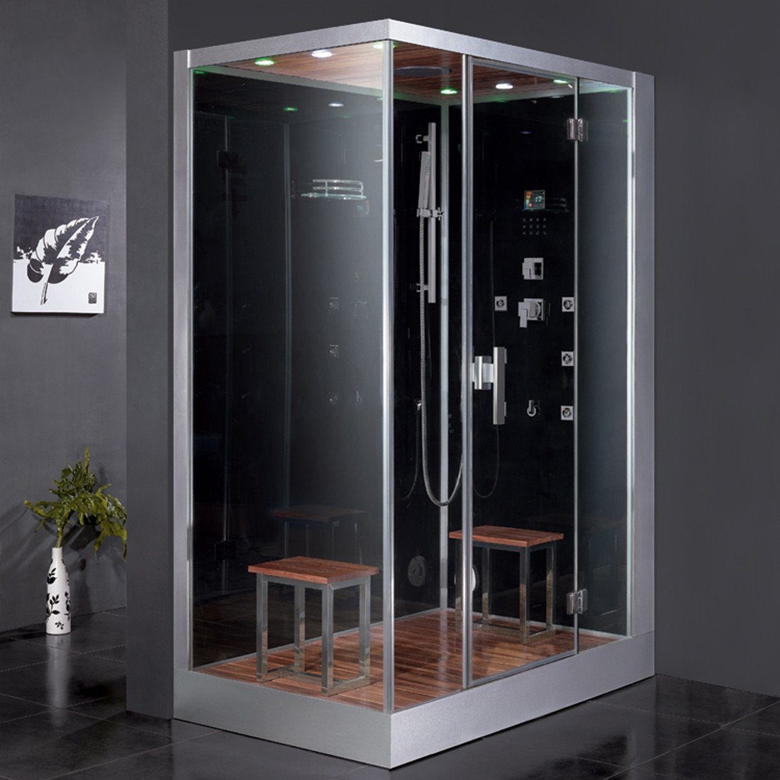 ARIEL Platinum DZ961F8 Steam Shower Steam Shower ARIEL 