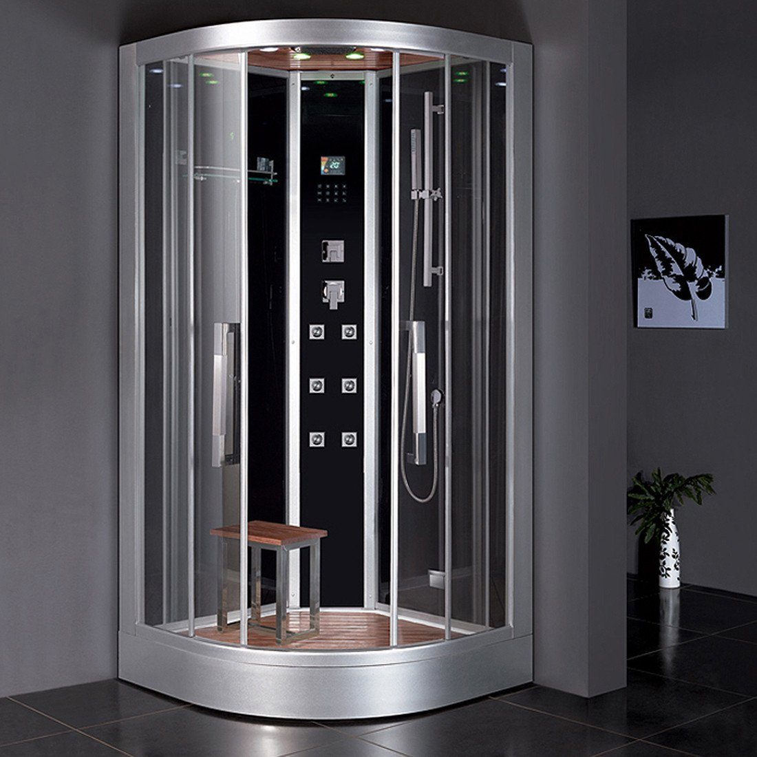 ARIEL Platinum DZ963F8 Steam Shower Steam Shower ARIEL 