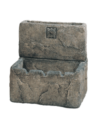 Thumbnail for Deep English Cistern Cast Stone Outdoor Fountain With Spout Fountain Tuscan 