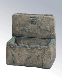 Thumbnail for Deep English Cistern Cast Stone Outdoor Fountain With Spout Fountain Tuscan 