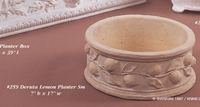 Thumbnail for Deruta Lemon Planter Small Cast Stone Outdoor Garden Planter Planter Tuscan 