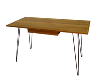 Thumbnail for Gingko Metro Desk Desks Gingko Natural Walnut 