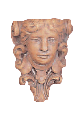 Donna Wall Planter Cast Stone Outdoor Asian Collection Wall Ornament Tuscan 