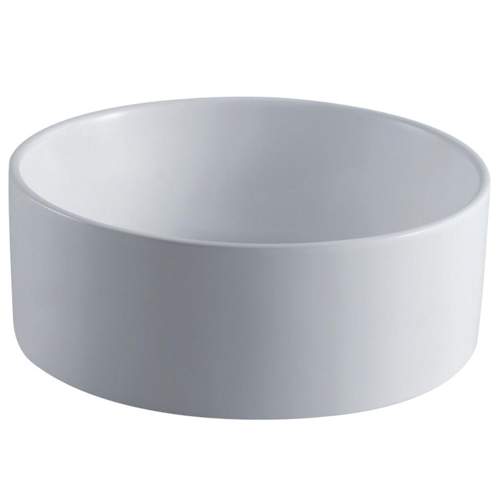 Fauceture EV3103 Park Vessel Sink, White Bathroom Sink Kingston Brass Default Title 
