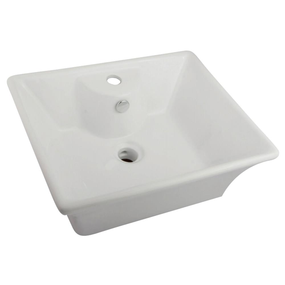 Fauceture EV4049 Forte Vessel Sink, White Bathroom Sink Kingston Brass Default Title 