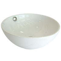 Thumbnail for Fauceture EV7048 Le Country Vessel Sink, White Bathroom Sink Kingston Brass Default Title 