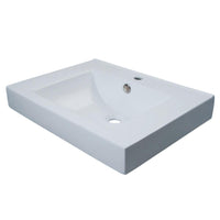 Thumbnail for Fauceture EV9620 Mission Vessel Sink, White Bathroom Sink Kingston Brass Default Title 