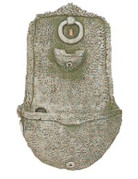 Thumbnail for Etrusca Cast Stone Outdoor Garden Fountain With Spout Fountain Tuscan 