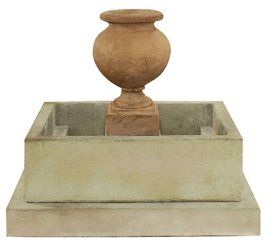 Etruria Urn Outdoor Cast Stone Garden Fountain Fountain Tuscan 
