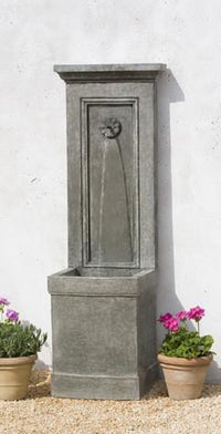 Thumbnail for Auberge Cast Stone Outdoor Wall Garden Fountain Fountain Campania International 